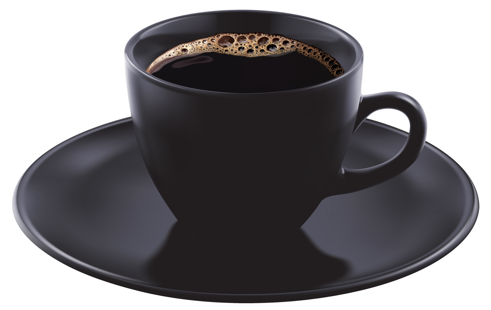 a cup of coffee on a saucer