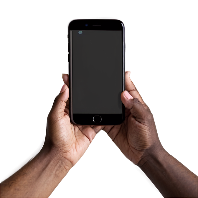 a person holding an iphone in their hands