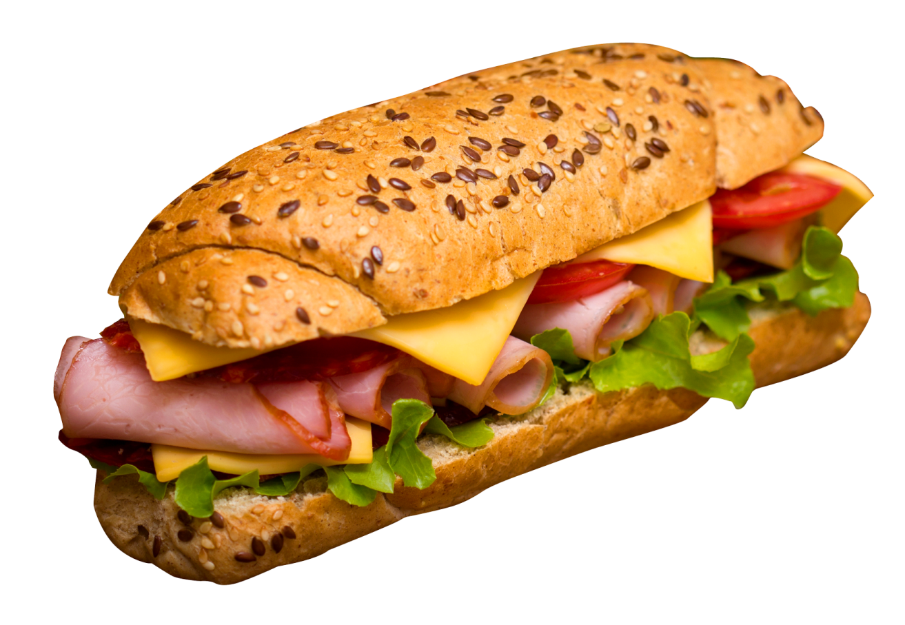 a close up of a sandwich with meat and cheese