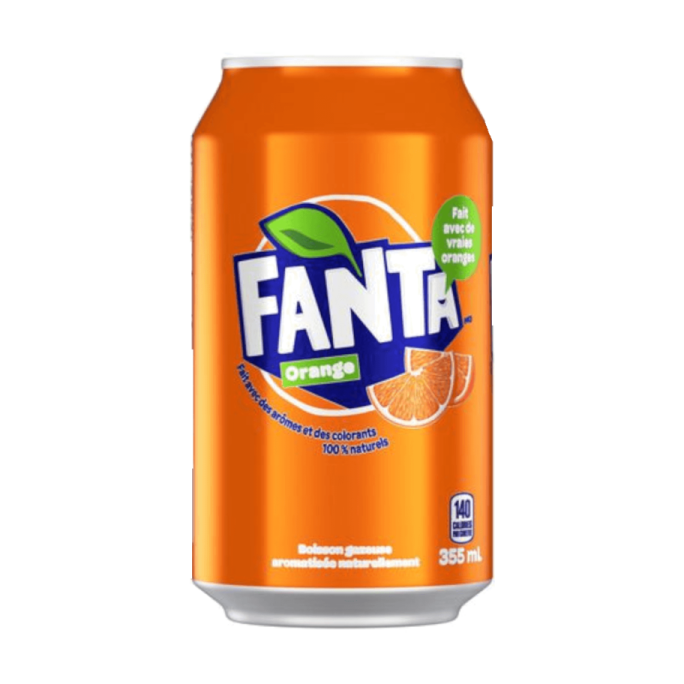 fanta orange can 330ml