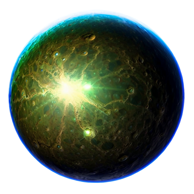 an image of the sun from space
