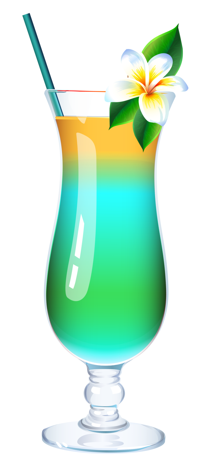 a glass filled with a drink and a flower