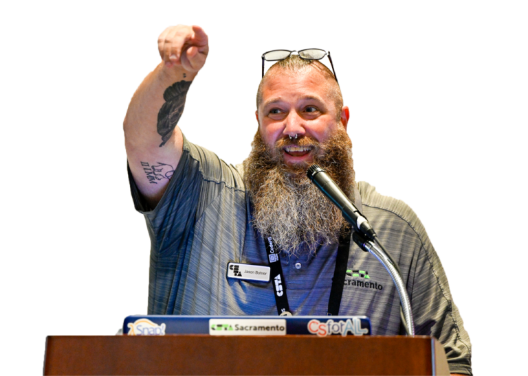 a man with a beard