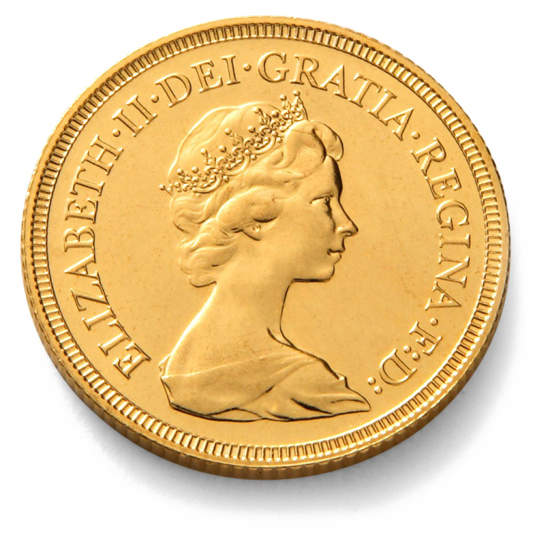 a gold sovereign coin