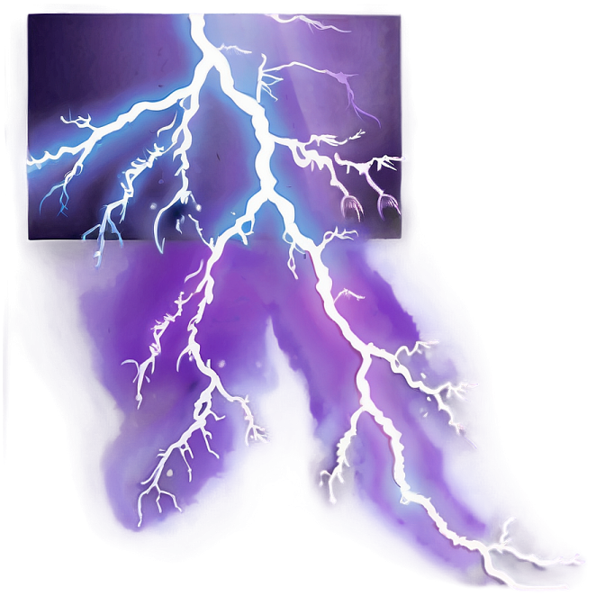 a drawing of lightning