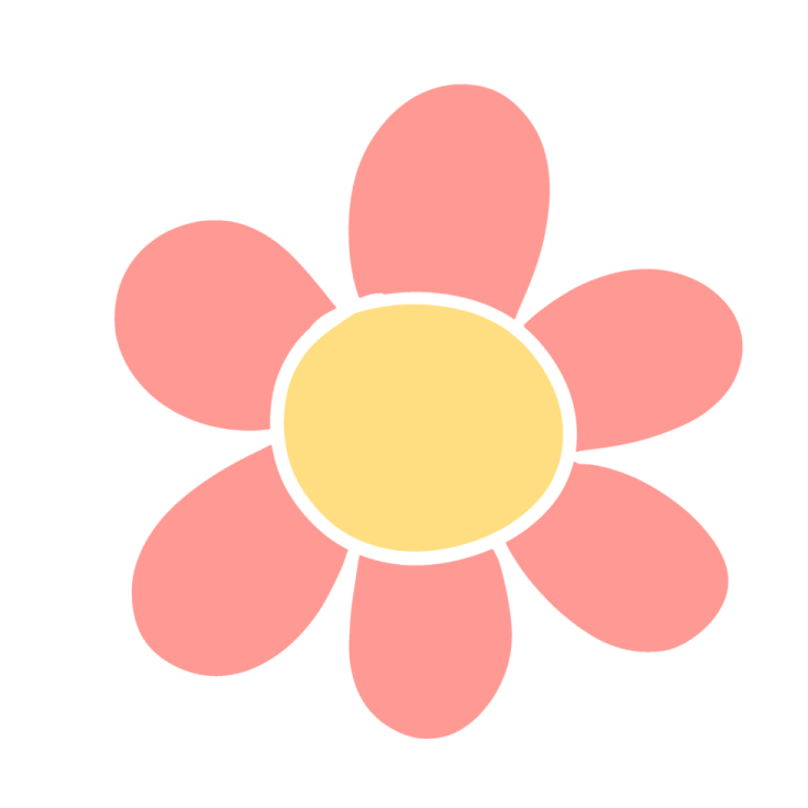 a yellow flower on a white background