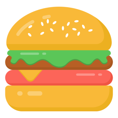 a hamburger with cheese and tomato on it