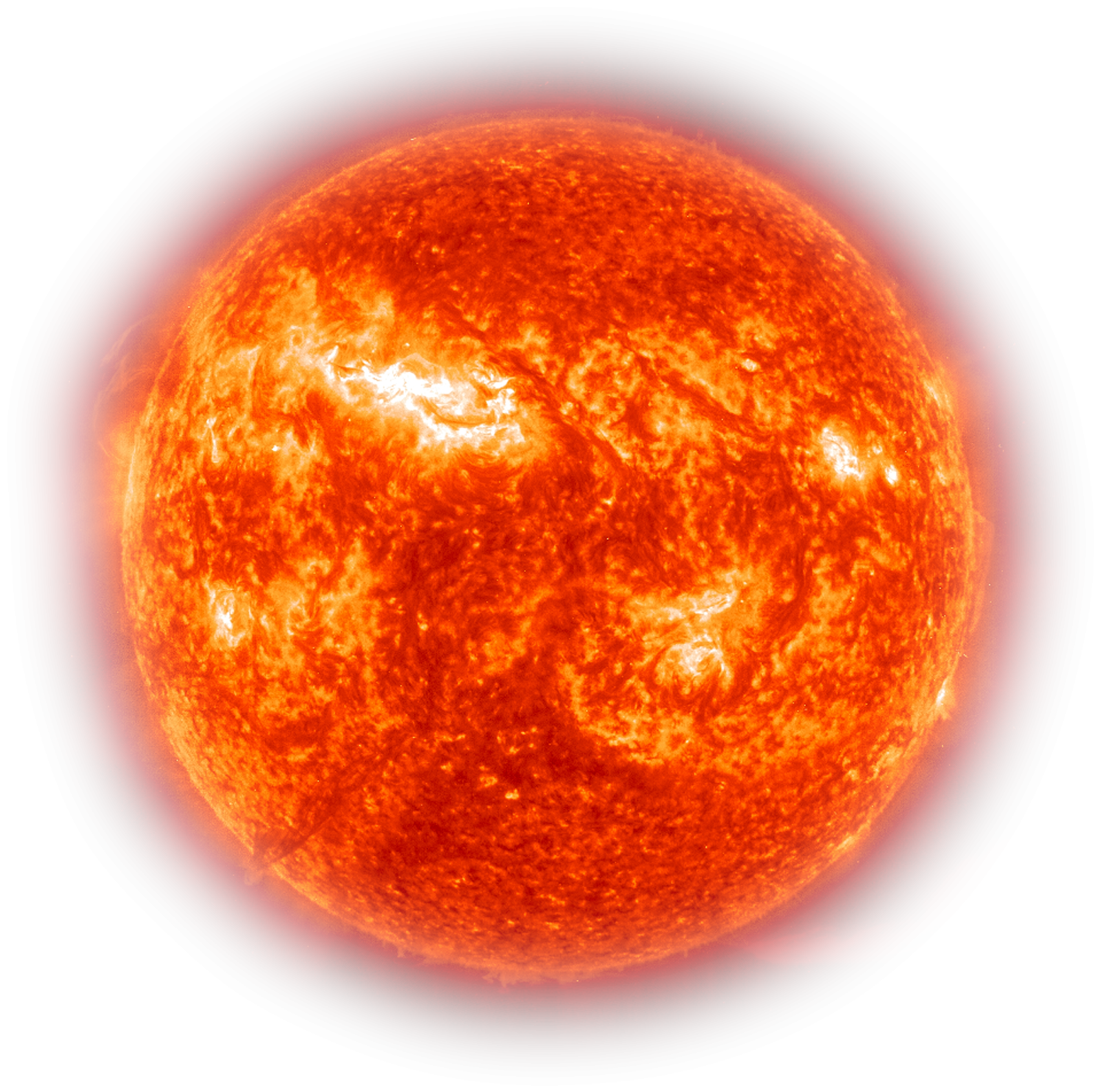 an image of the sun on a white background