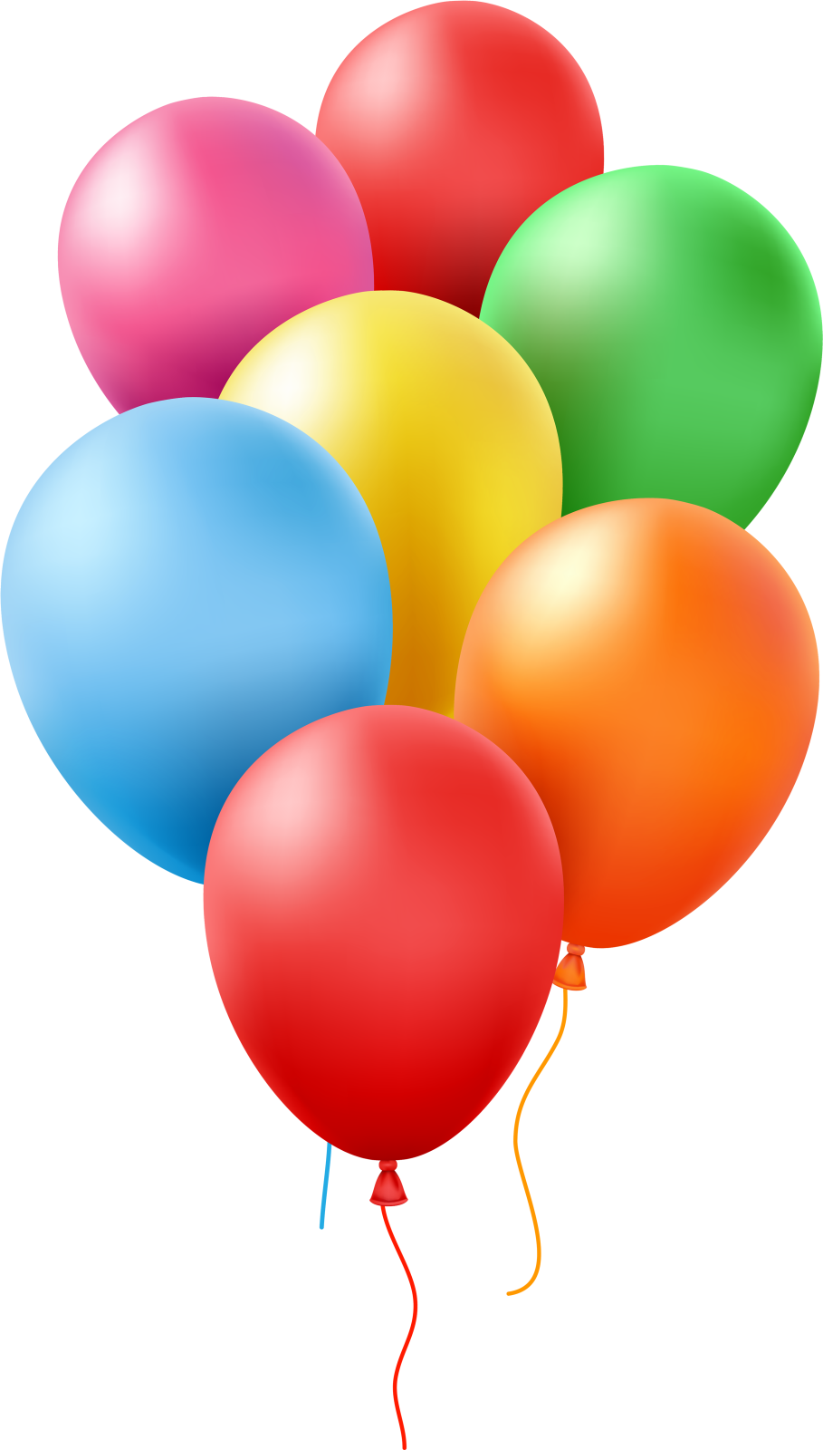 a bunch of balloons