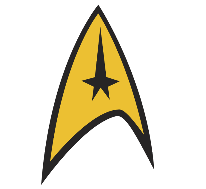the star trek logo