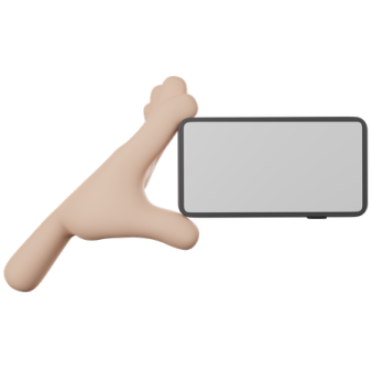 an image of a hand holding a phone