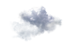 a cloud in the sky
