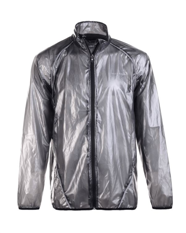 an image of a shiny silver jacket