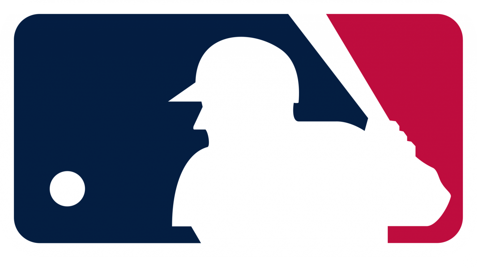 the logo of the major league baseball team