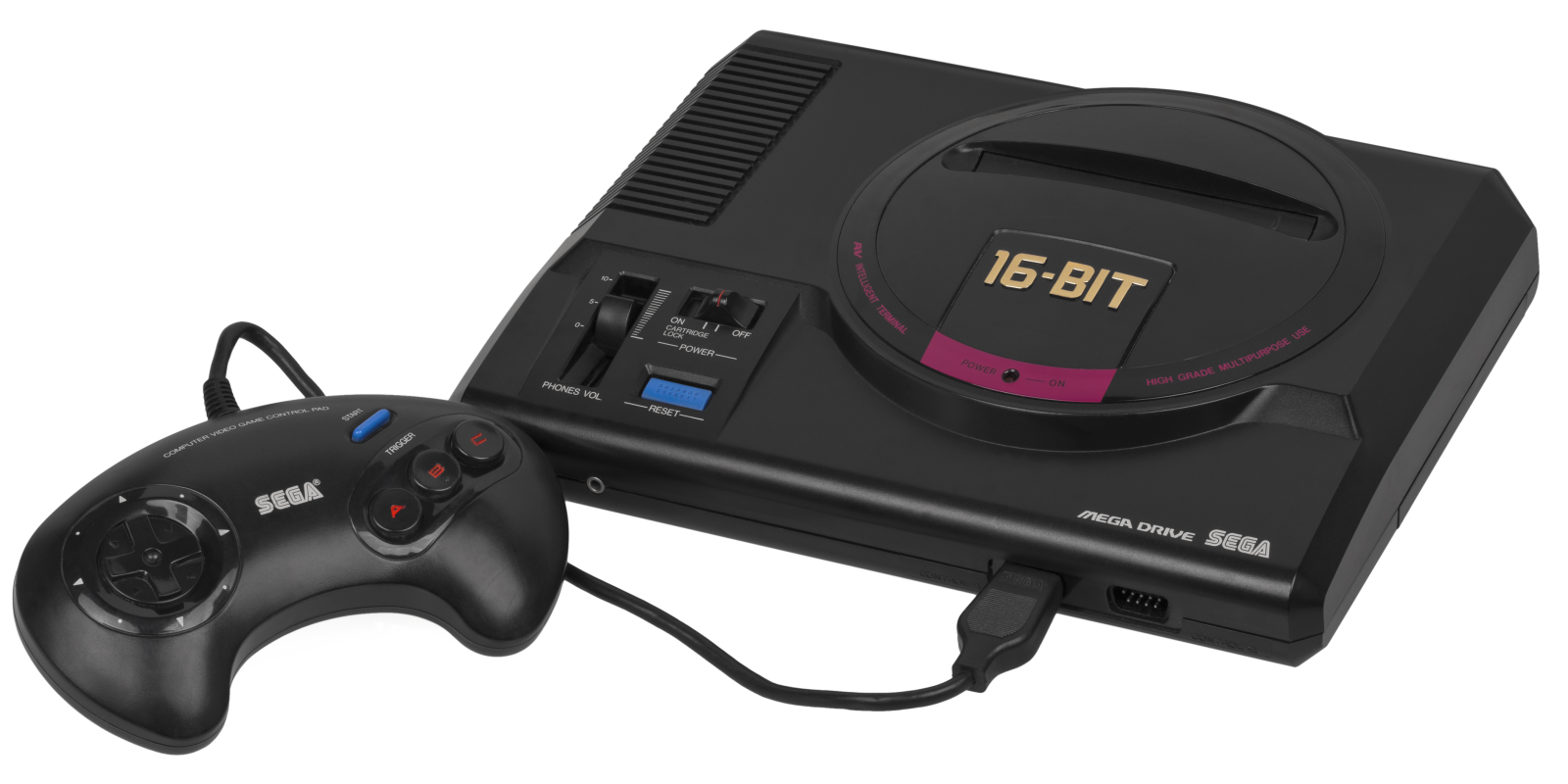 a game system with two controllers and a controller
