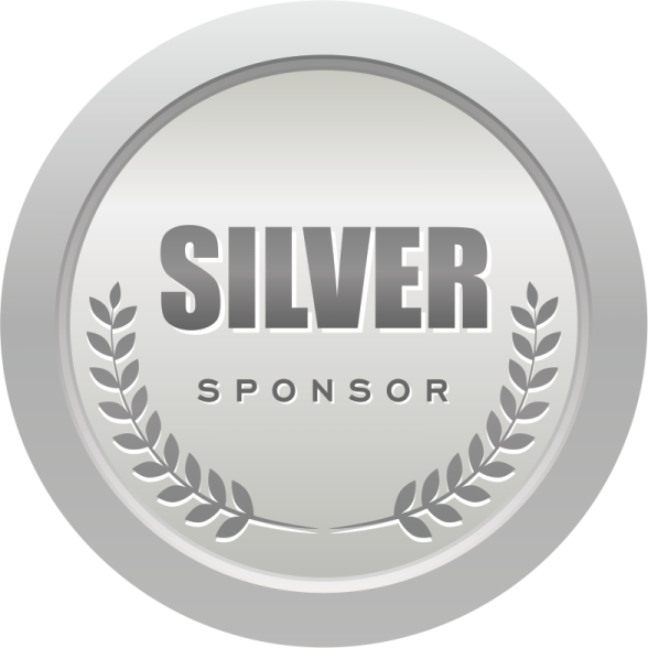 the silver sponsor logo