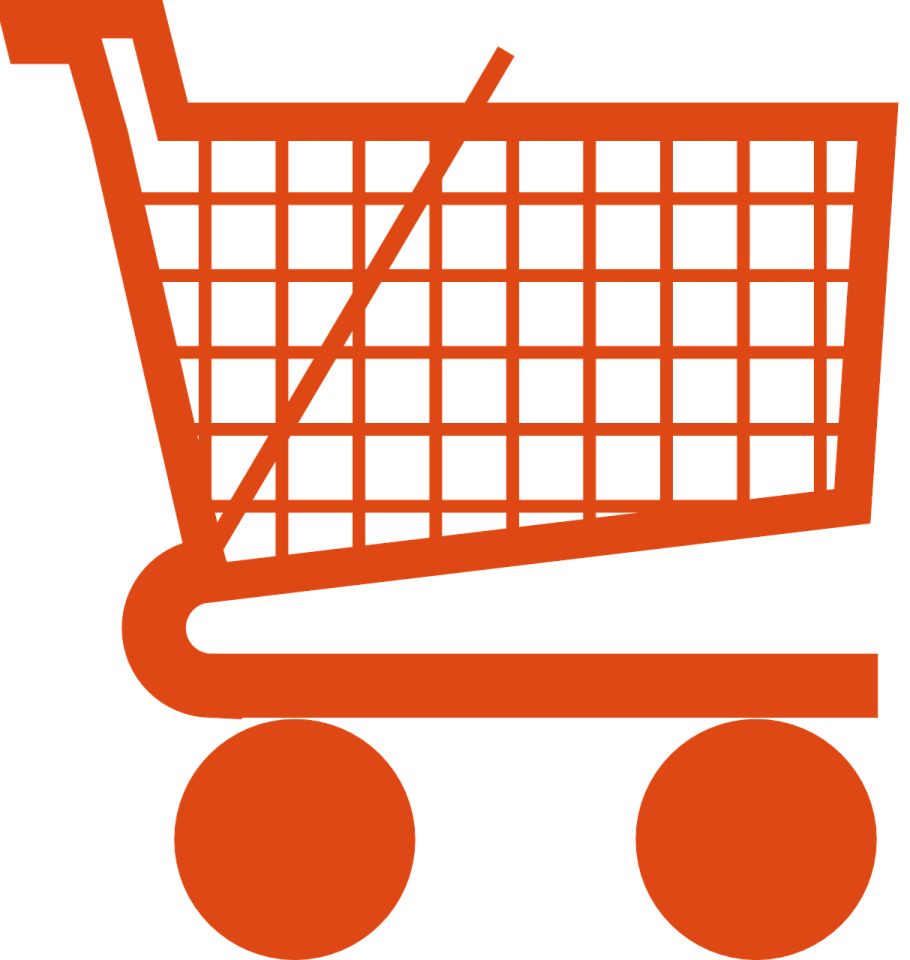 a shopping cart icon