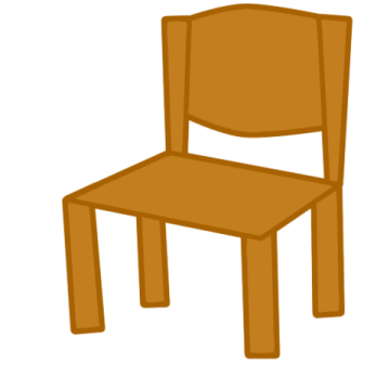 a brown chair
