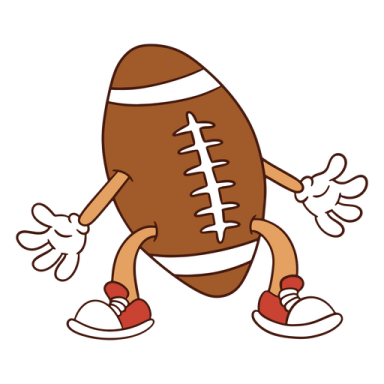 an image of a football character