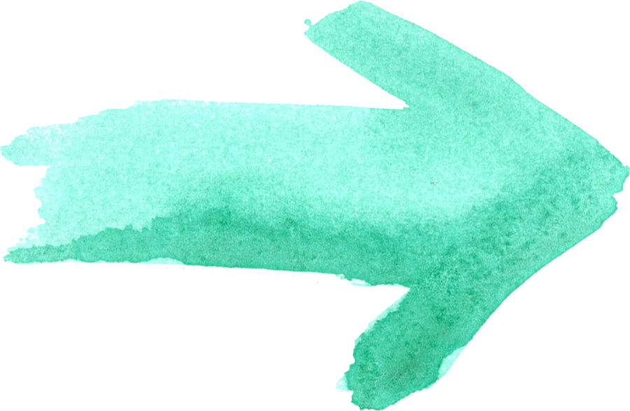 a green ink stain on a white background
