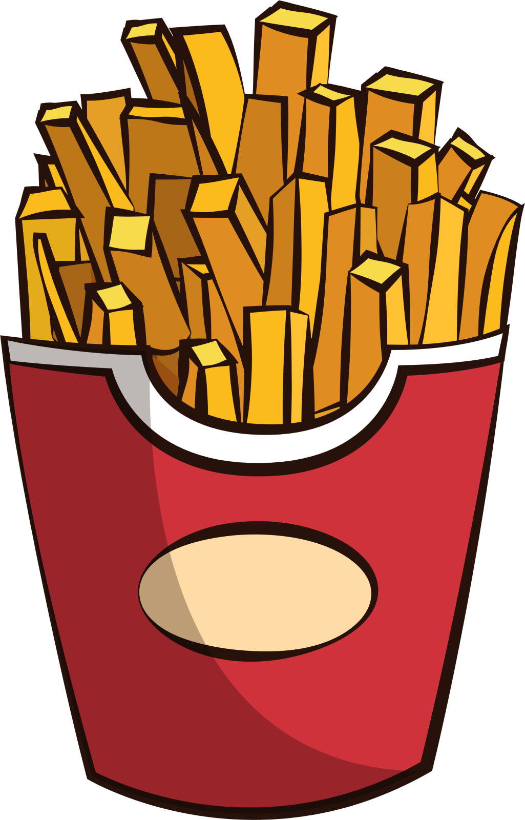 french fries clip art
