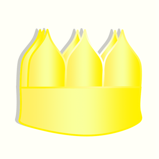 a crown on a white background