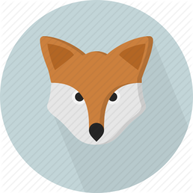 the head of a fox icon
