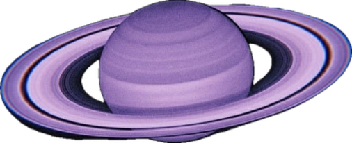 a purple hat with a black band around it