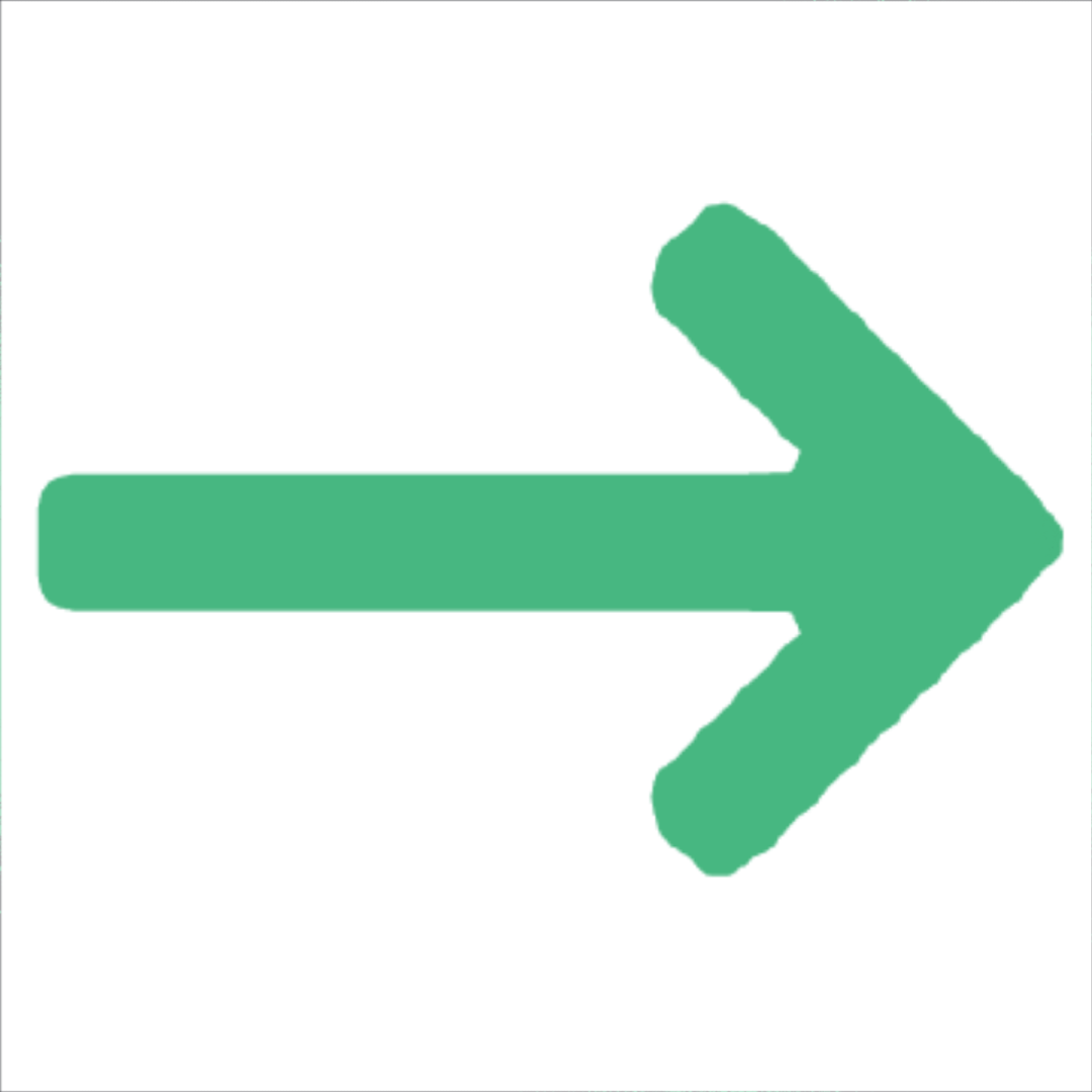a green arrow pointing to the right