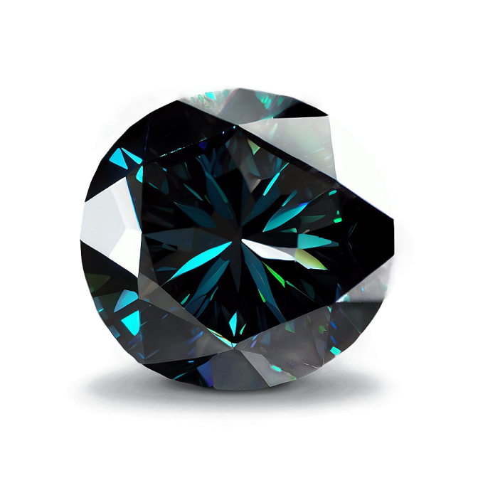 a black diamond on white background