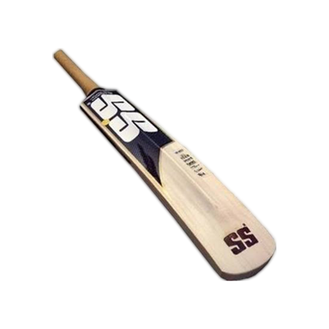 a cricket bat on a white background