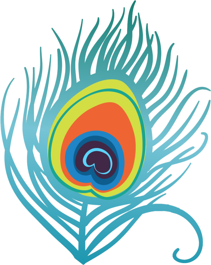 a peacock with blue and green feathers