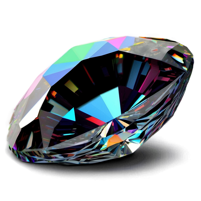 a diamond on a white background
