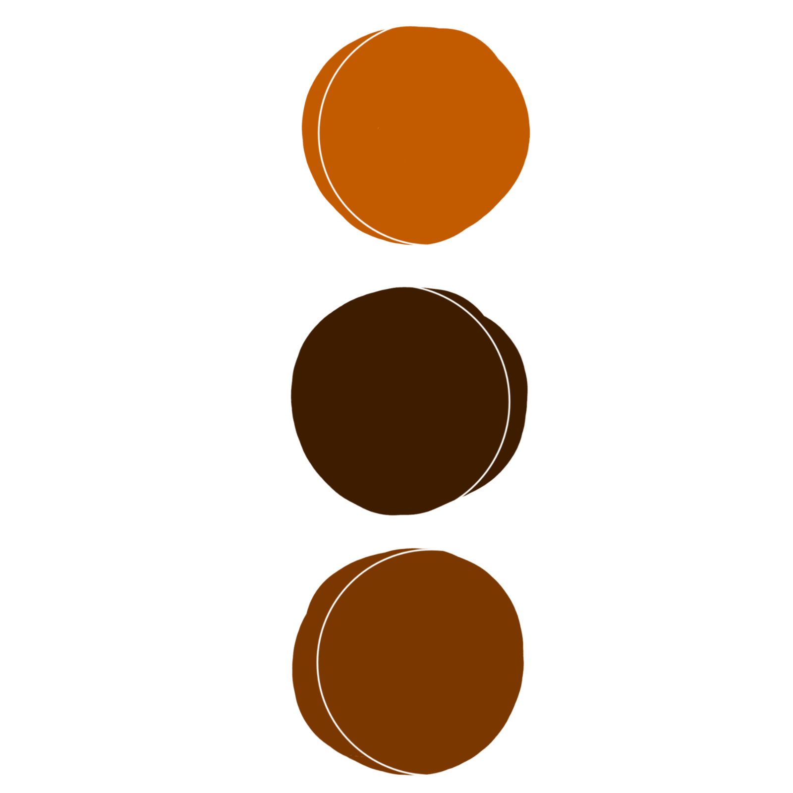 a traffic light with three different colors