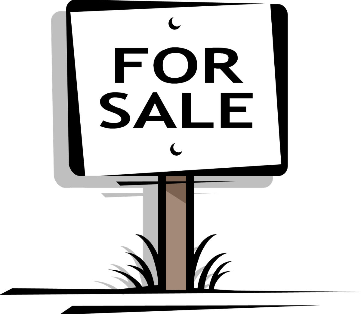 for sale sign vector | price clipart