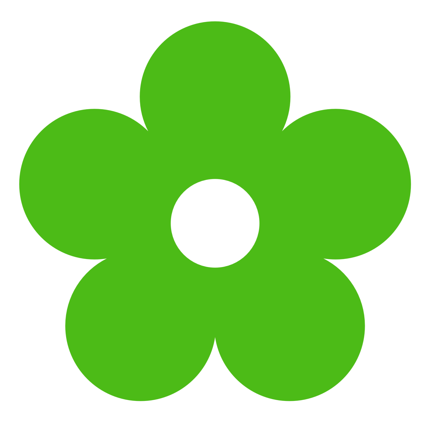 a green flower