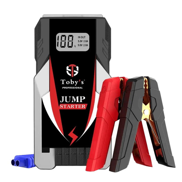 a jump jumpr with an inflor attached to it