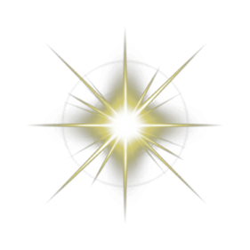 a yellow star with white background