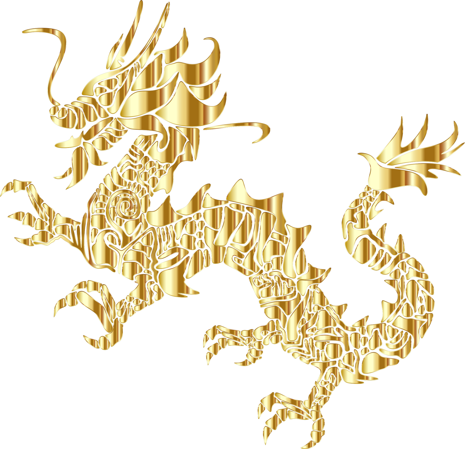 a gold map of the world
