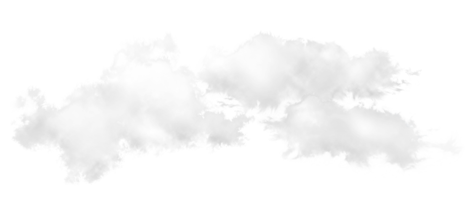 white clouds on a white background