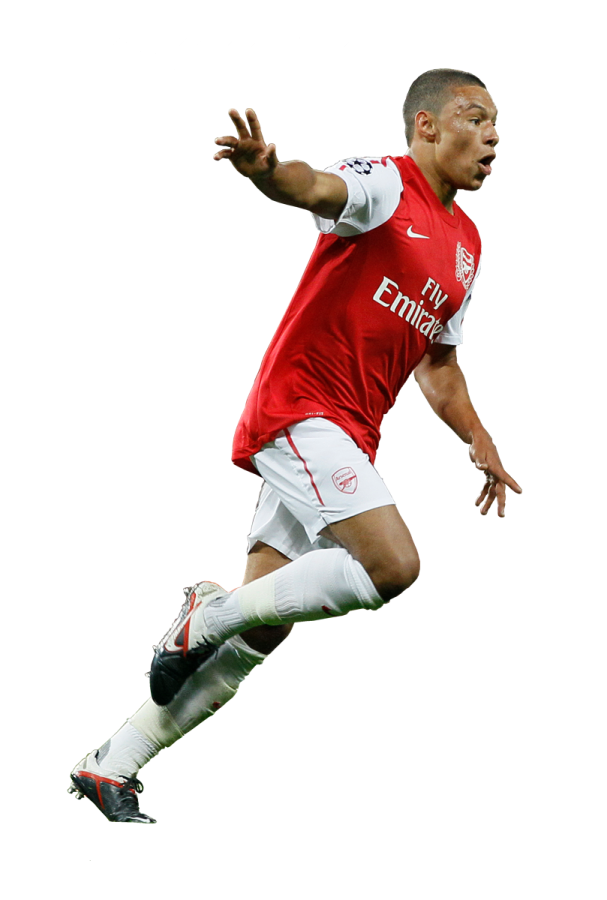 a soccer player is jumping in the air
