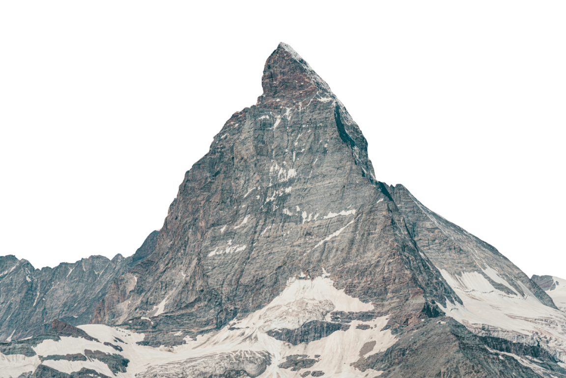 the mountain is tall