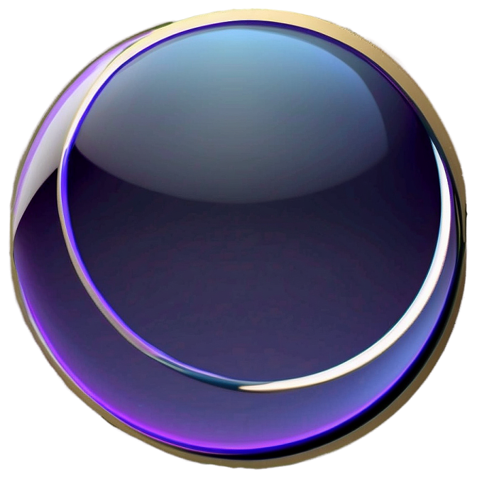 an image of a purple and blue button