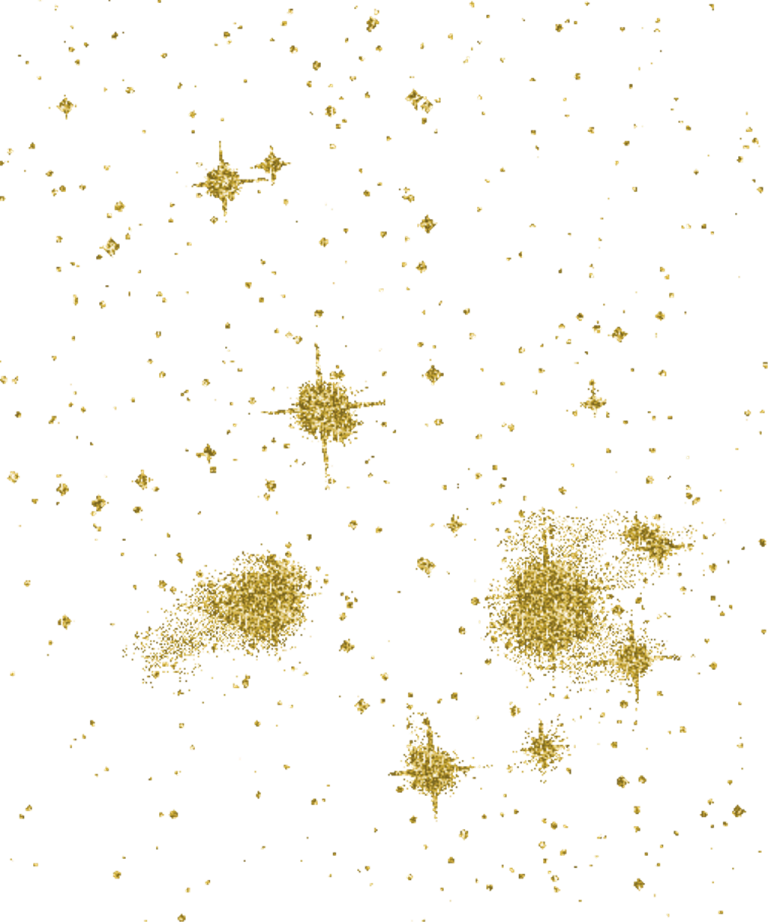 gold stars on a white background