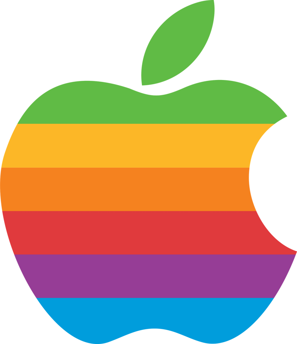 the apple logo