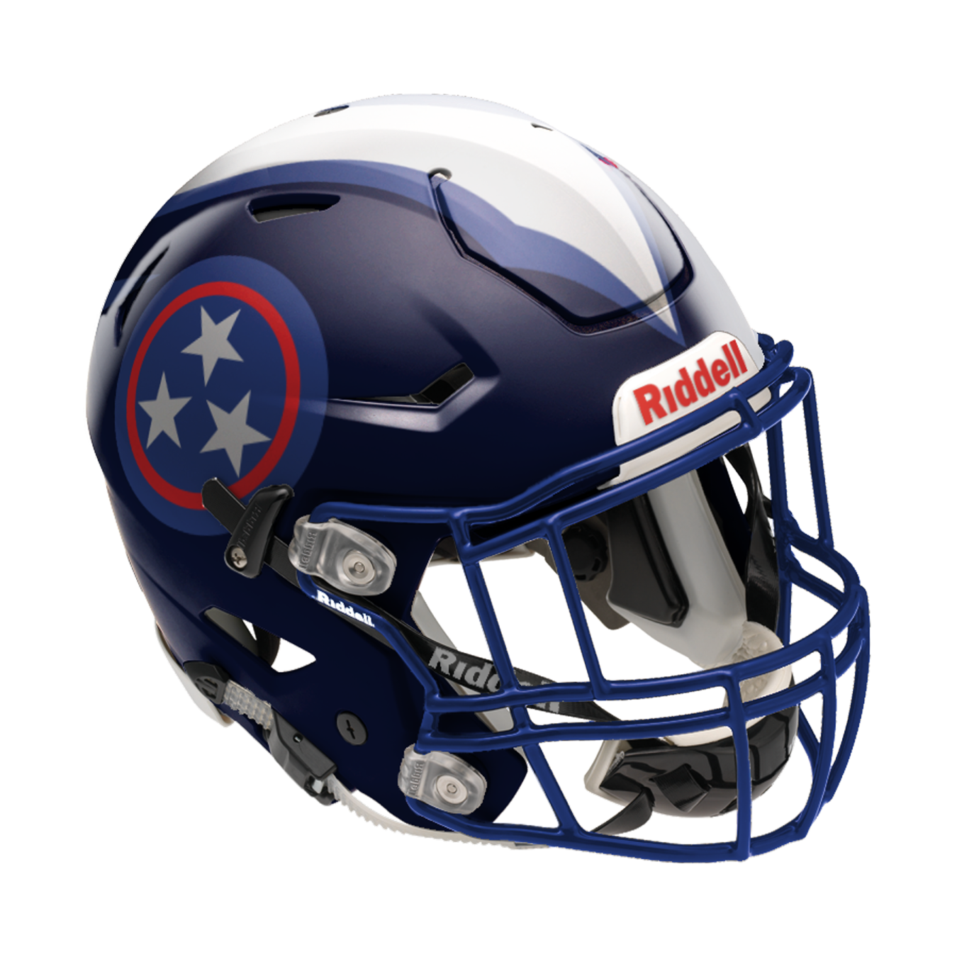 a football helmet on a white background