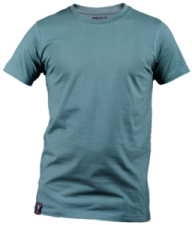 a blue t - shirt on a white background