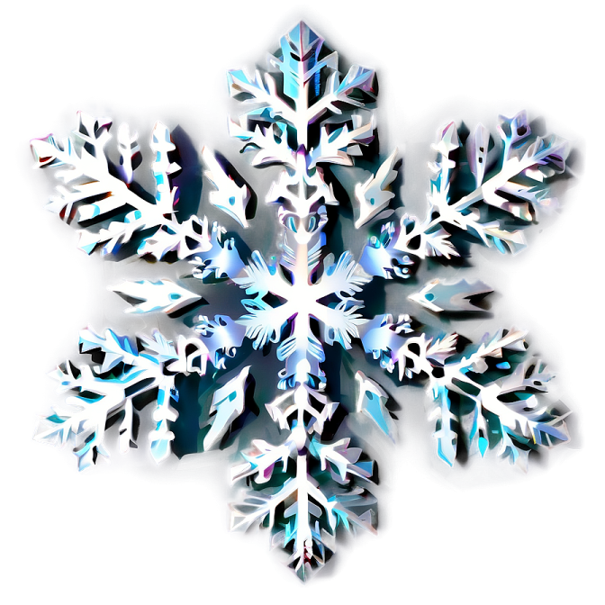 a snowflake on a white background