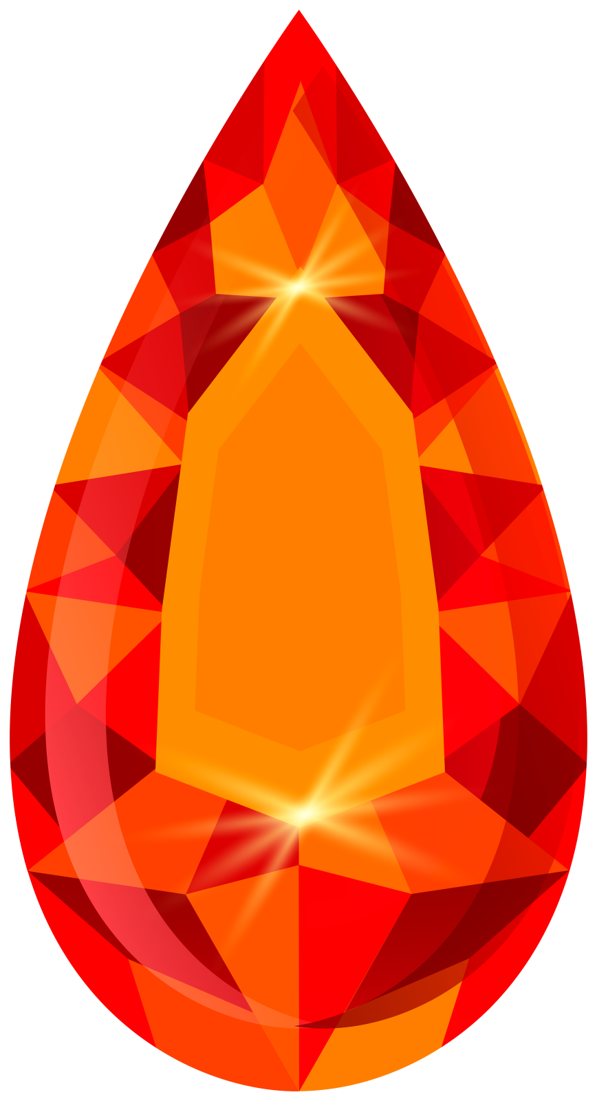 a red and yellow diamond