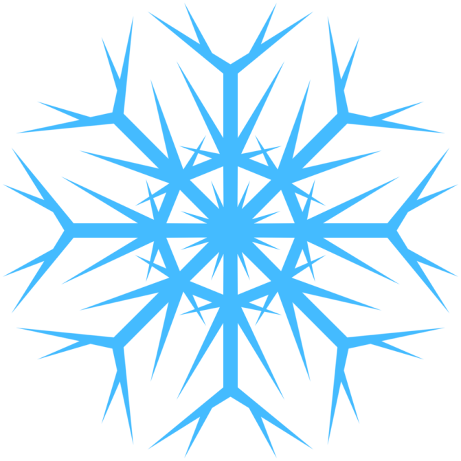 a blue snowflor logo